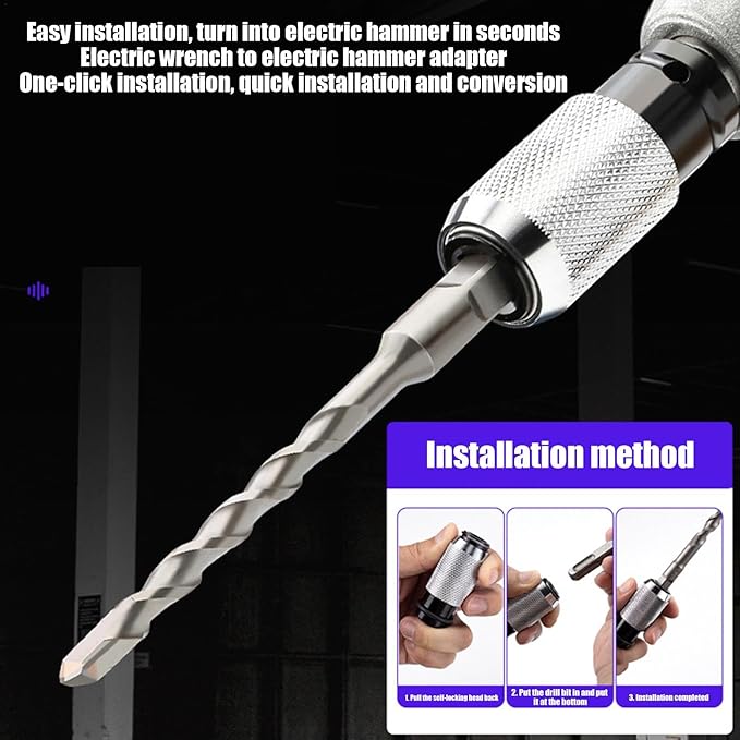 PowerDrill – Turns Your Impact Wrench into a Hammer Drill