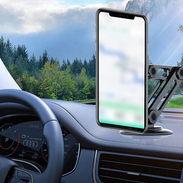 GripMaster – Magnetic Car Phone Mount – One-Second Lock – 360° Rotation