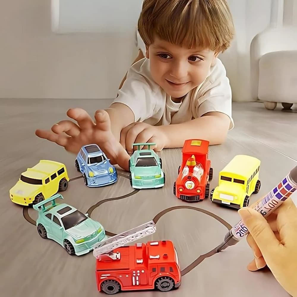 MagicLine Car – The car that follows your drawings!