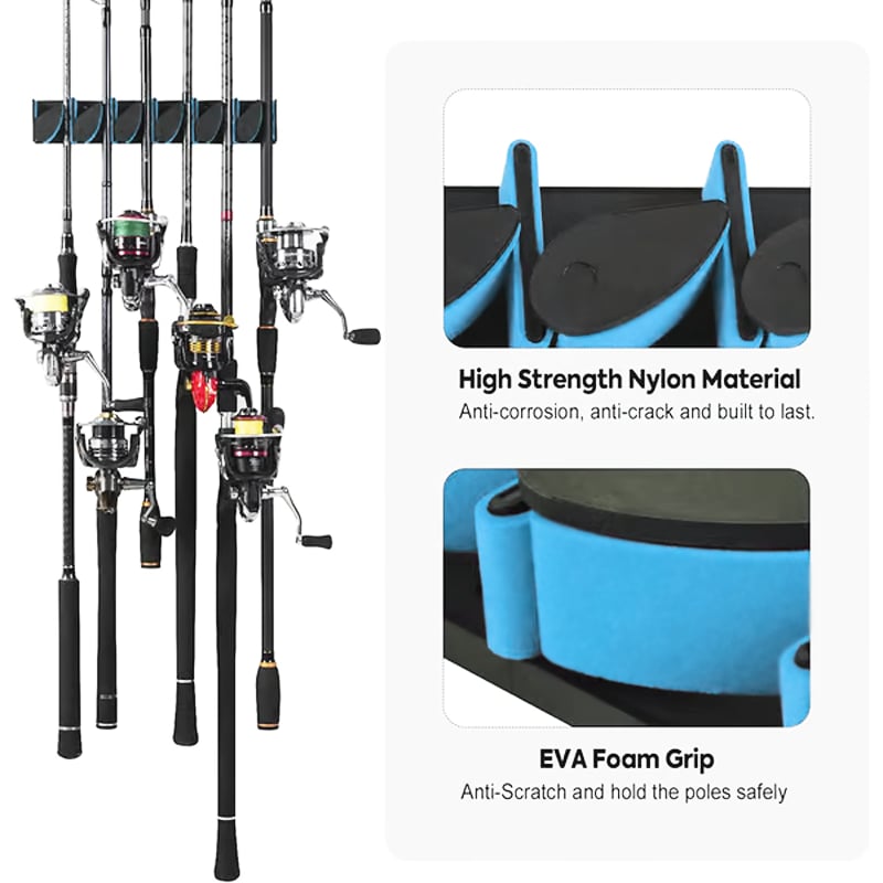 RodRack Max – Your Fishing Rods Finally Neatly Stored