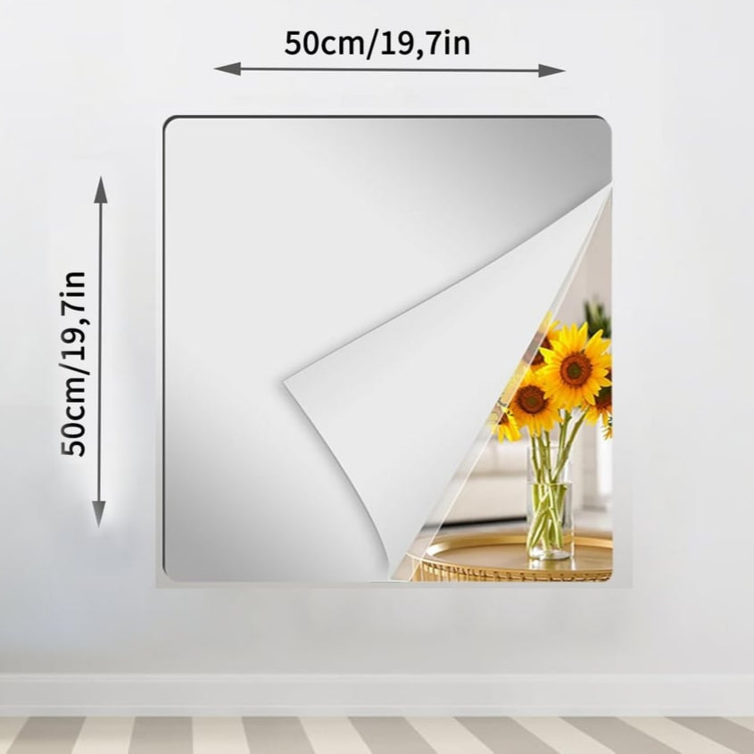 SafeReflect – The Shatter-Proof, Self-Adhesive Mirror Film