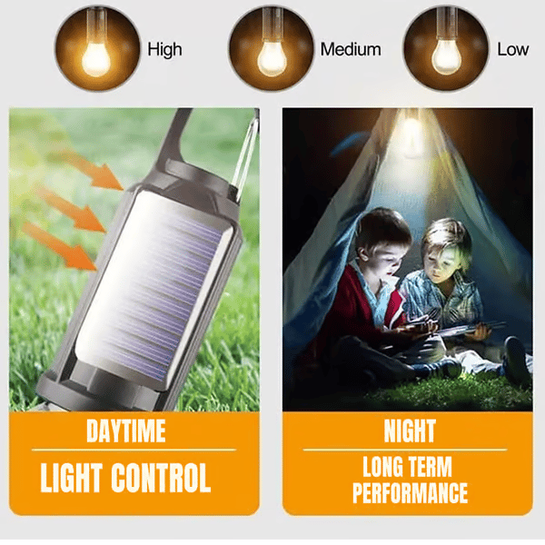 SolariLite – Portable Solar LED Lantern for Every Adventure