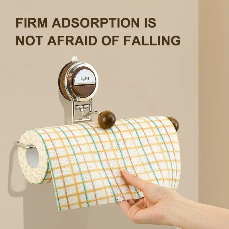 PaperRoll – No-Drill Paper Towel Holder, with Style!