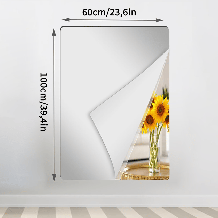 SafeReflect – The Shatter-Proof, Self-Adhesive Mirror Film