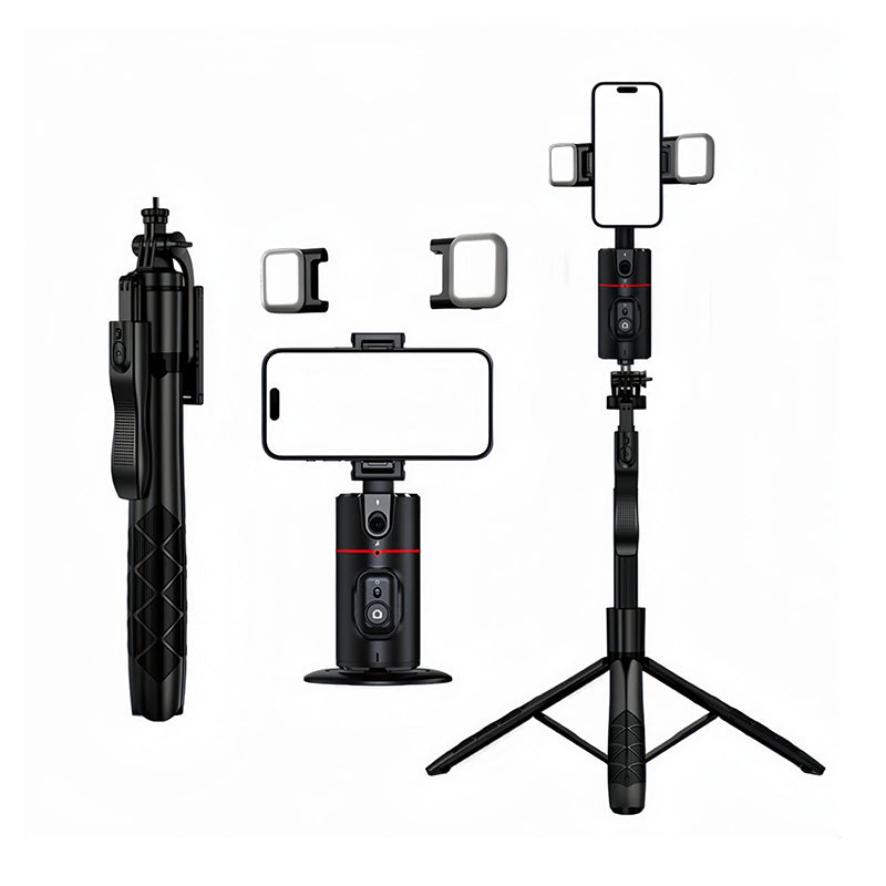 AutoTrack360 – Smart Selfie Gimbal with Face Detection