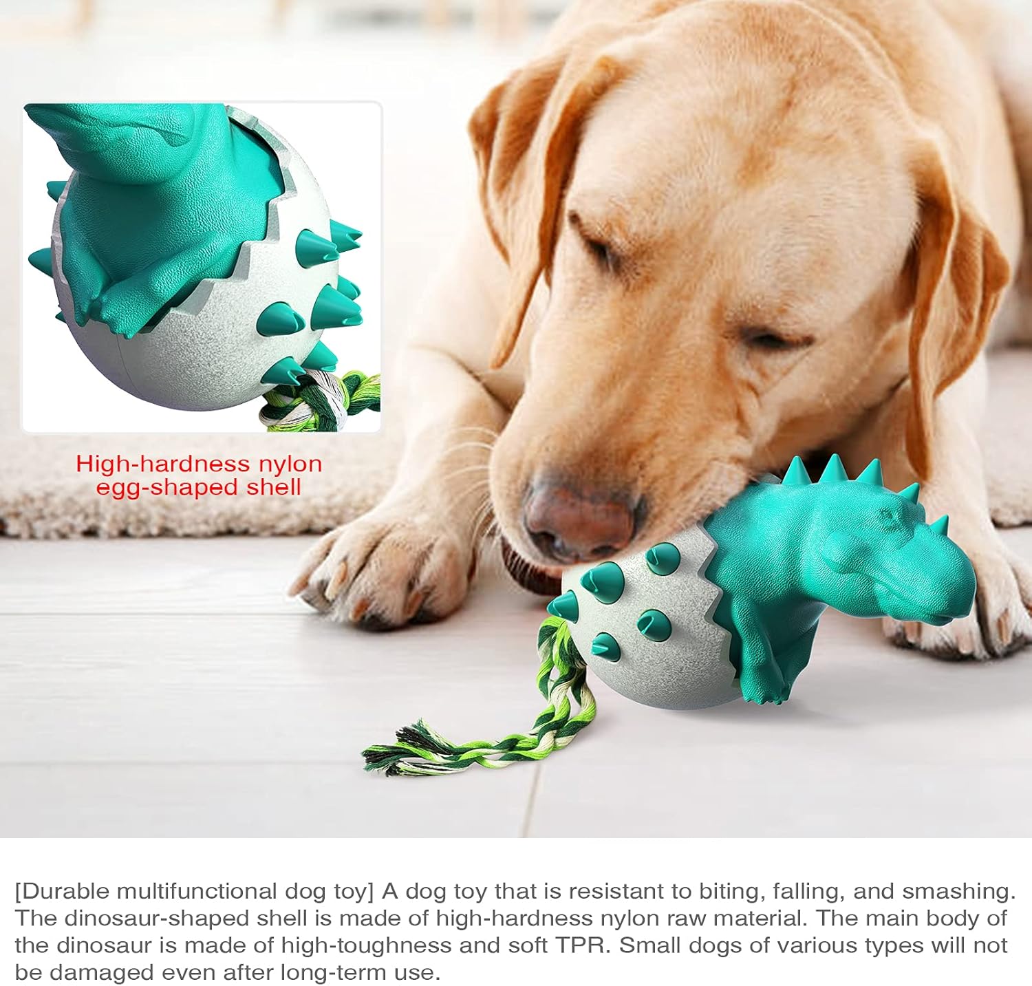 DinoEgg – The Indestructible Chew Egg for Healthy Dog Teeth