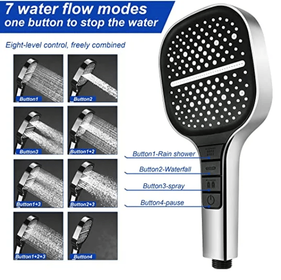 RelaxJet 8 – spa feeling at the touch of a button, right in your shower!