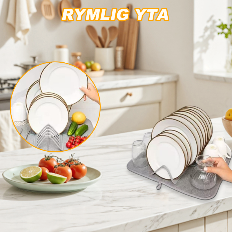 DryDish – Foldable Drying Mat for a Tidy Kitchen