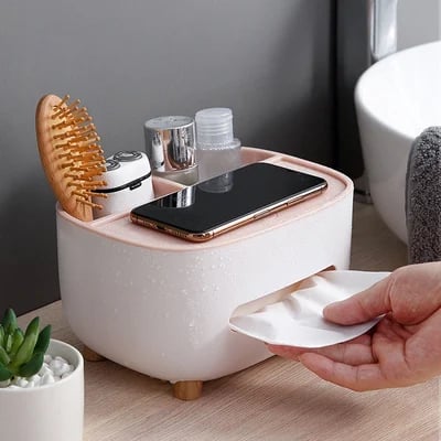 TidyBox – Multifunctional Tissue Box Organizer