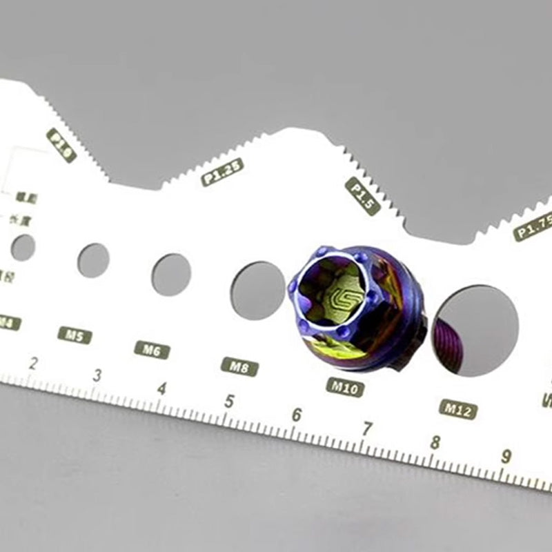 BoltKing – Stainless Steel Thread Gauge for Precise Measurements