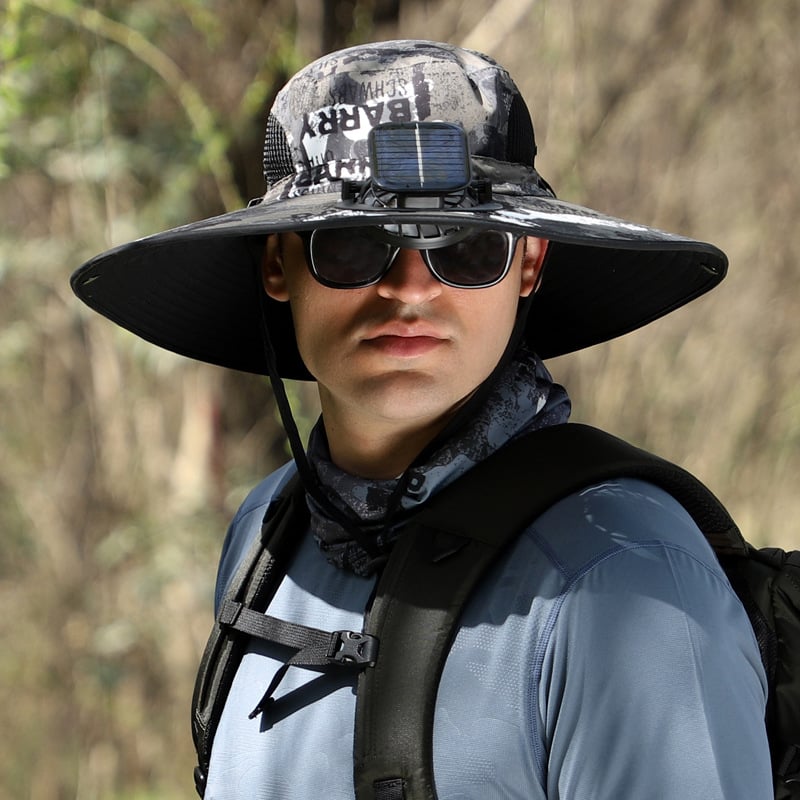 AirShade – Solar Hat with Built-in Fan