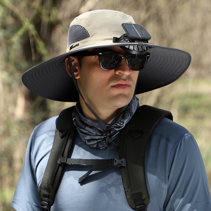 AirShade – Solar Hat with Built-in Fan