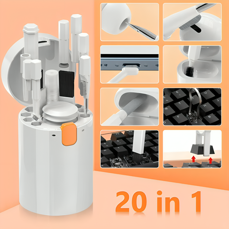 TechClean – Your Complete 20-in-1 Cleaning Hero!!