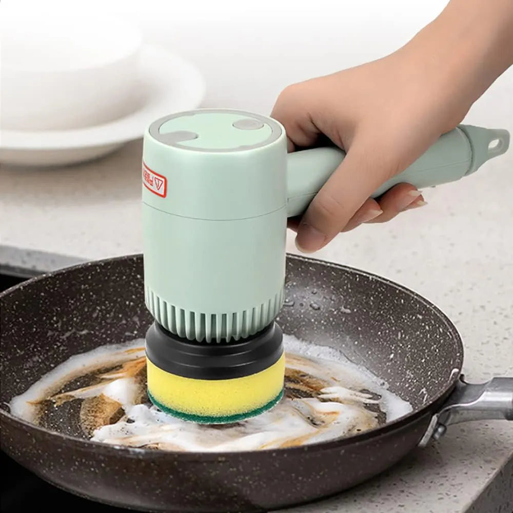 ScrubaSpin – Clean Dishes with Just One Push!
