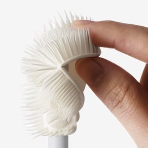 1+1 FREE | PureBrush – The Hygienic Silicone Brush for Bottles & More!
