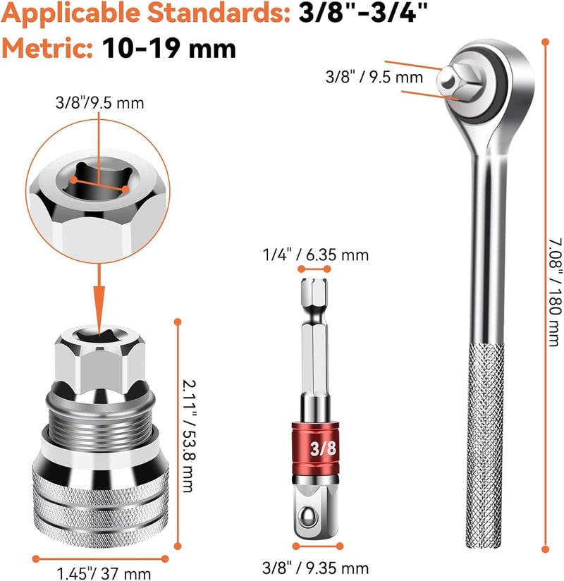 PowerFit – Adjustable Universal Sleeve for Drills