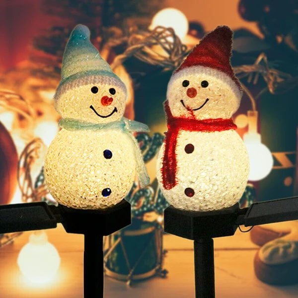 LumiFrost – The Solar Snowman That Enchants Your Winter Nights