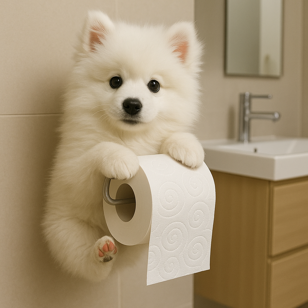 PawRoll – The Pup That Brings Personality to Your Bathroom