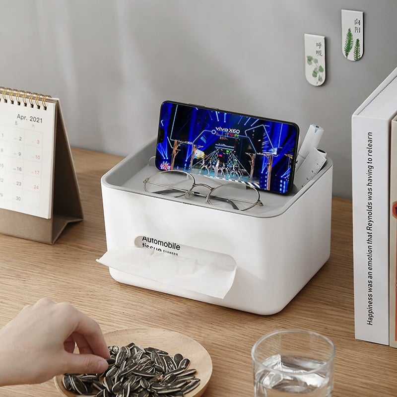 TidyBox – Multifunctional Tissue Box Organizer