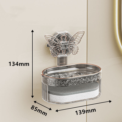 ButterFloat – Stylish Butterfly Soap Dish for Bathroom & Kitchen