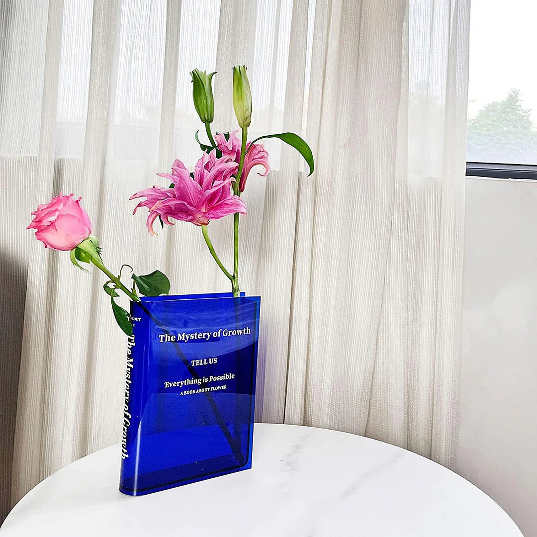 BookBloom – Your Artistic Statement Vase for Any Space!
