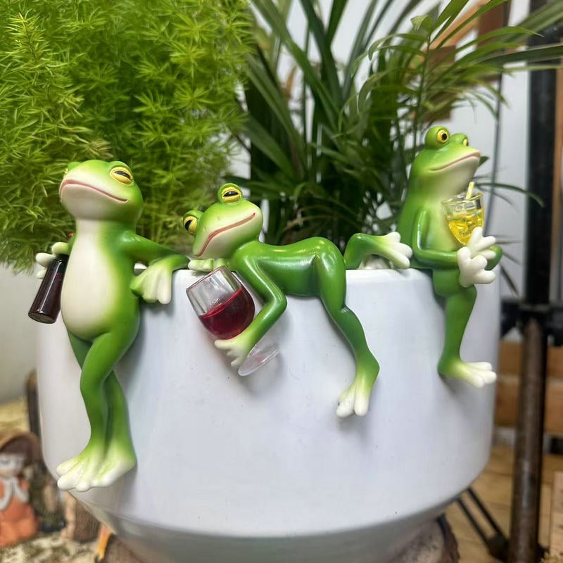 Frogsy – The Happiest Decoration for Your Flower Pot!
