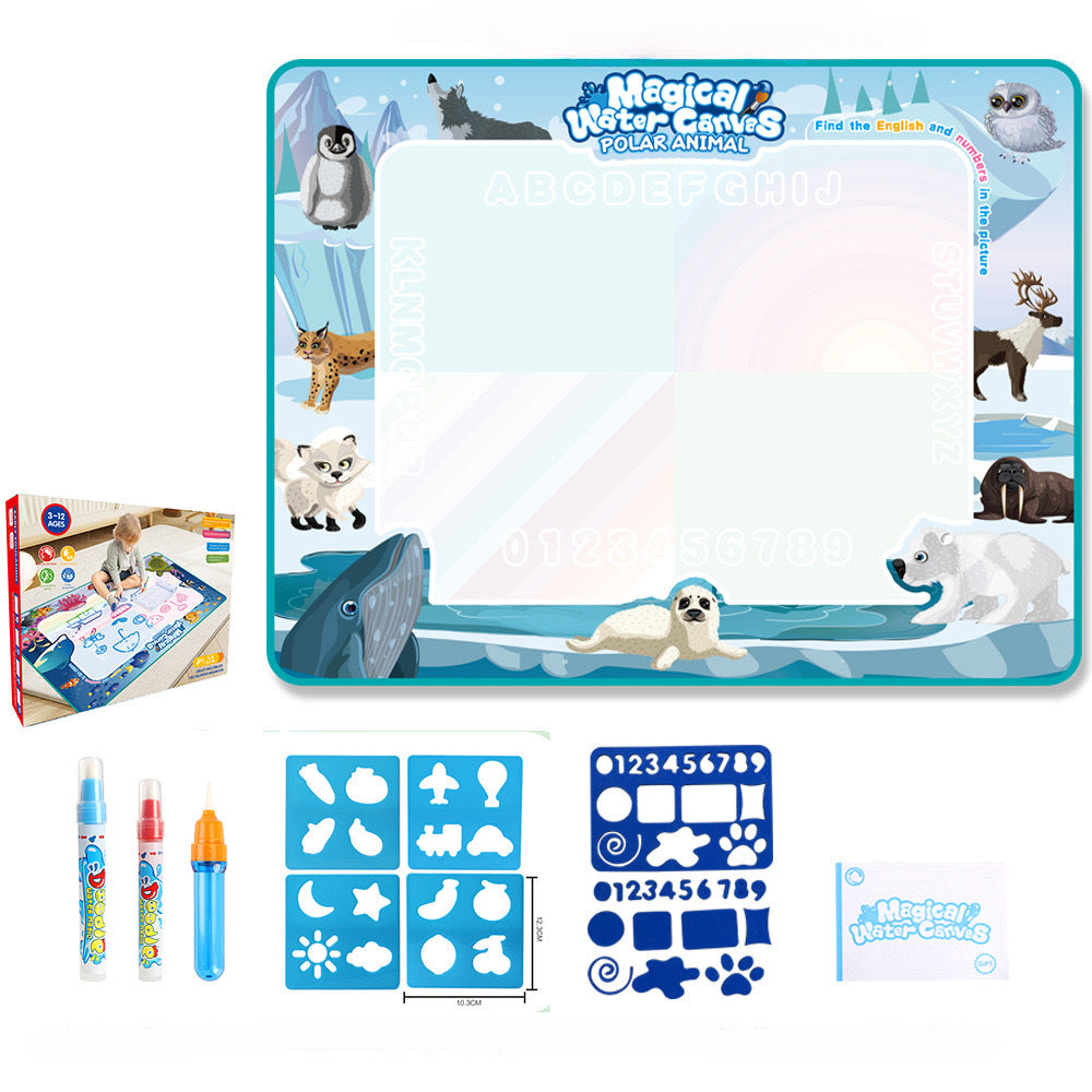 AquaDraw – Magical Water Drawing Mat for Mess-Free Fun!