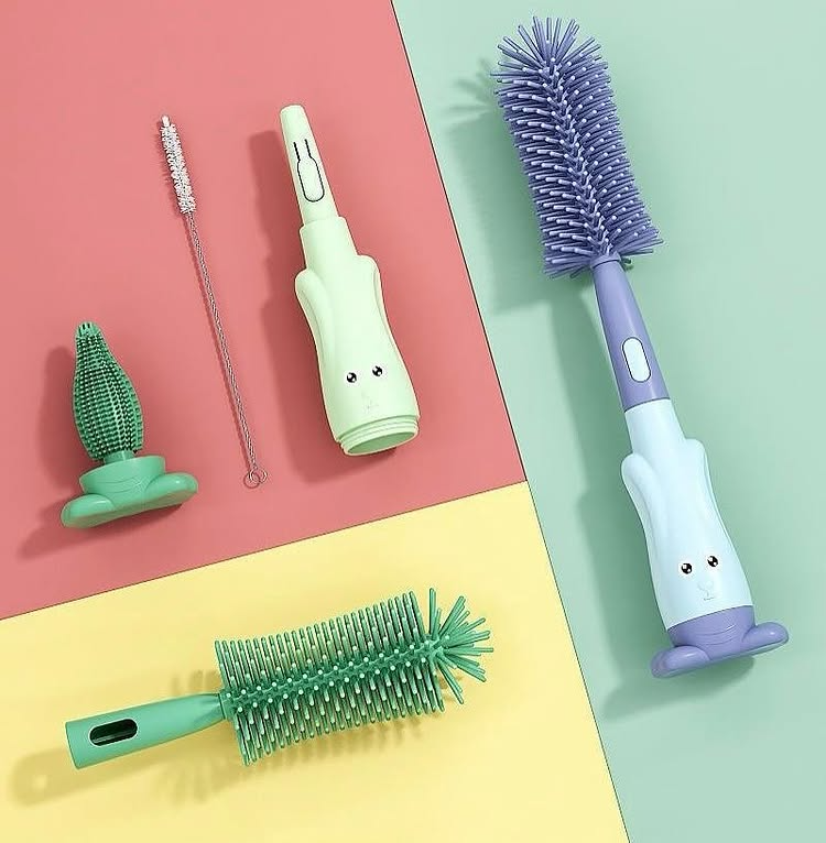 1+1 FREE | BabyPure – 4-in-1 Bottle Cleaner for Hygienic Cleanliness!