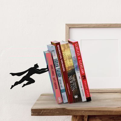 HeroHold – The Superhero Bookends