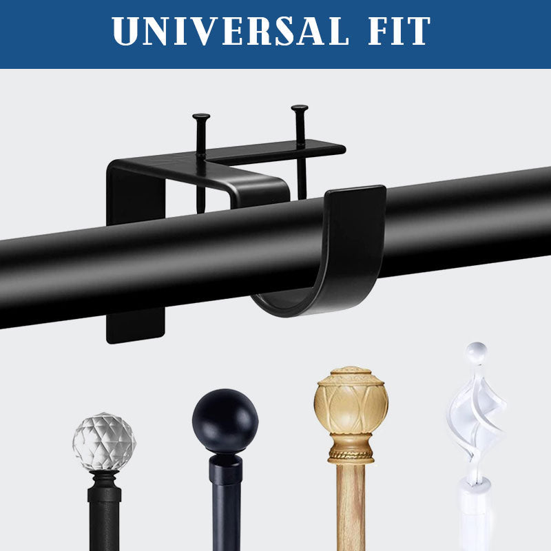 2+2 FREE | EasyCurtain – Hang Curtains Without Drilling & Damage