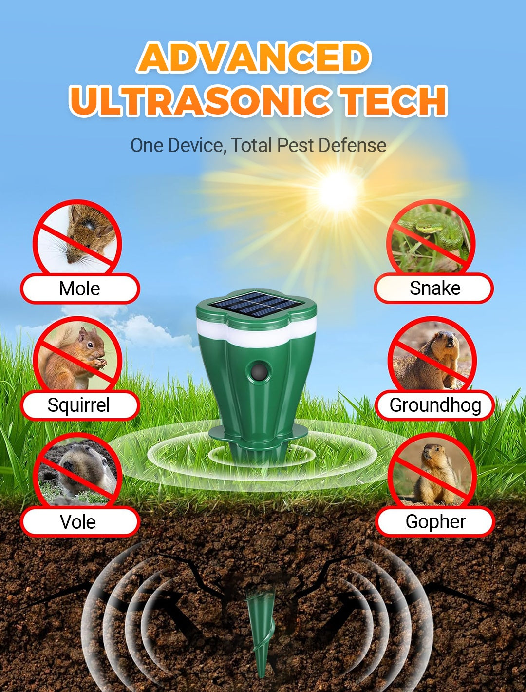 1 + 1 FREE | VibraGreen – Peace for Your Garden