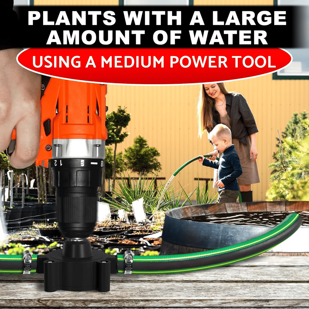 DrillPump Pro – Your Drill Becomes a Mobile Pump