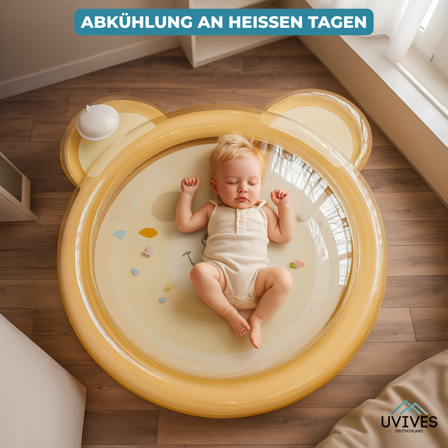 AquaJoy Pad – Fun & Cooling for Babies & Pets!