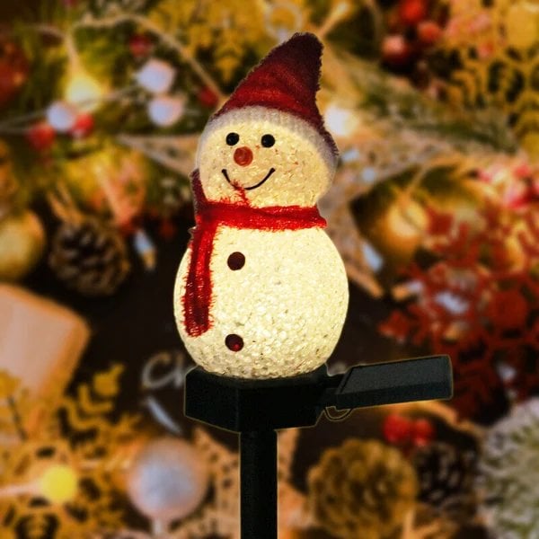 LumiFrost – The Solar Snowman That Enchants Your Winter Nights