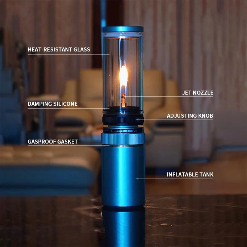 BlazeGlow – Stylish flame lamp for on the go