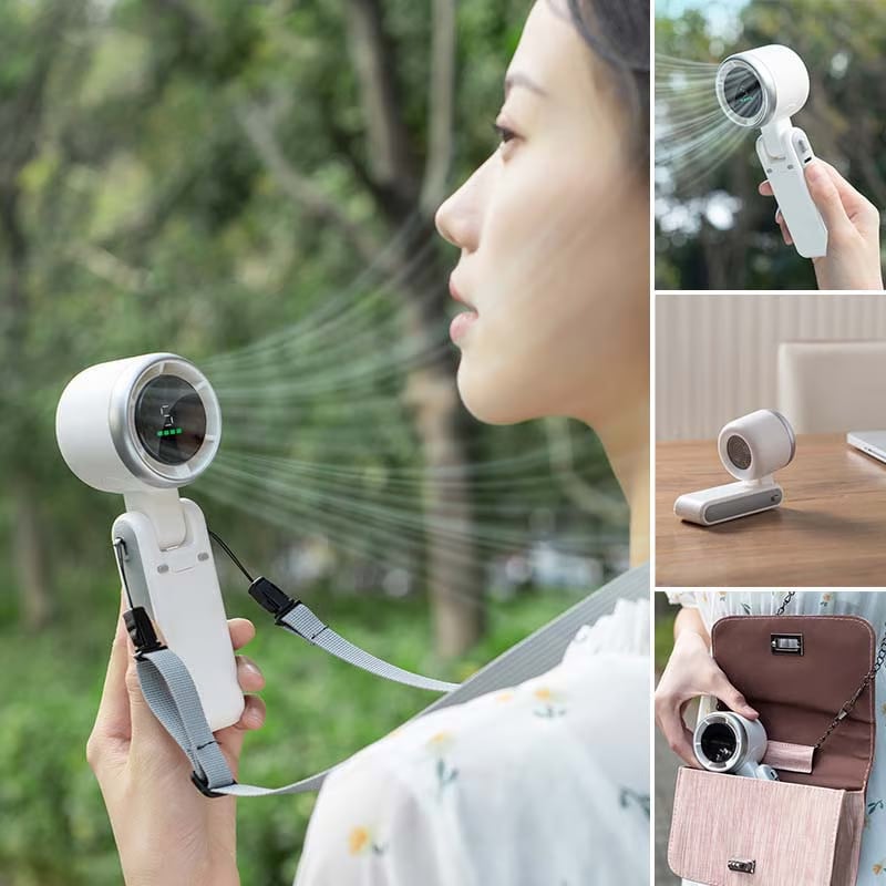 BreezeFlex – Your Portable Turbo Cooling Solution for On-the-Go