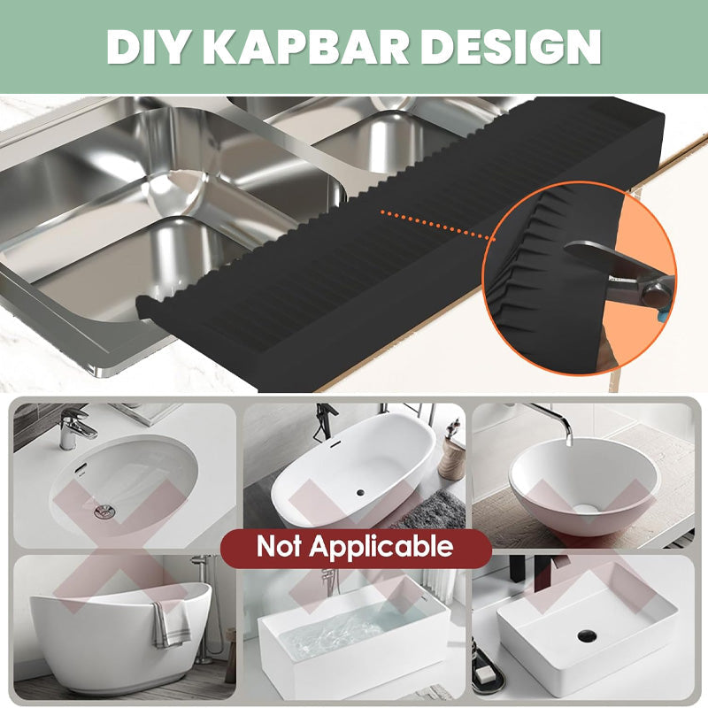 SplashShield – Never Water on the Countertop Again