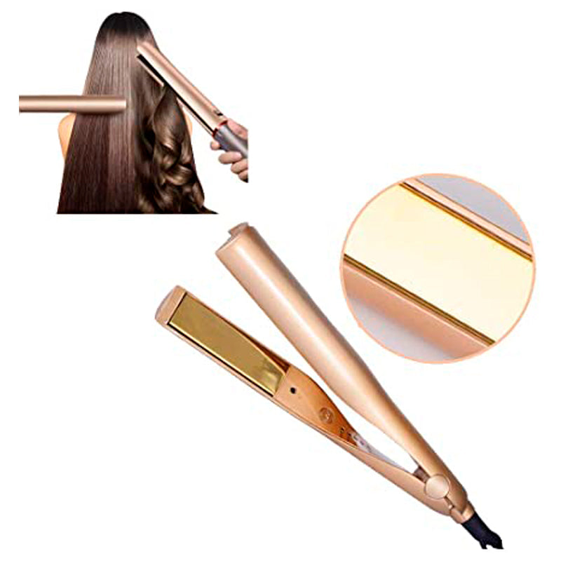 WaveLuxe Pro – One device. Smooth. Curly. Perfectly styled.