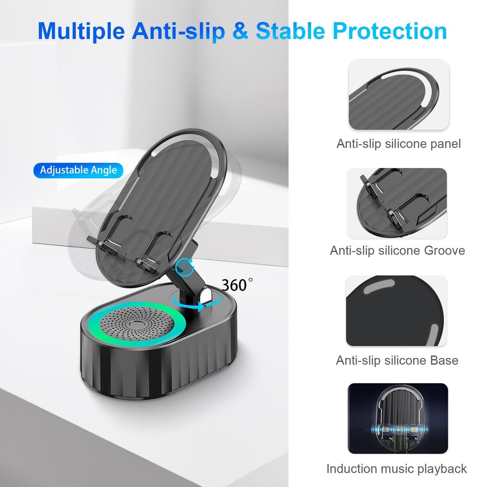 InnovaStand – The smart all-in-one phone stand with speaker