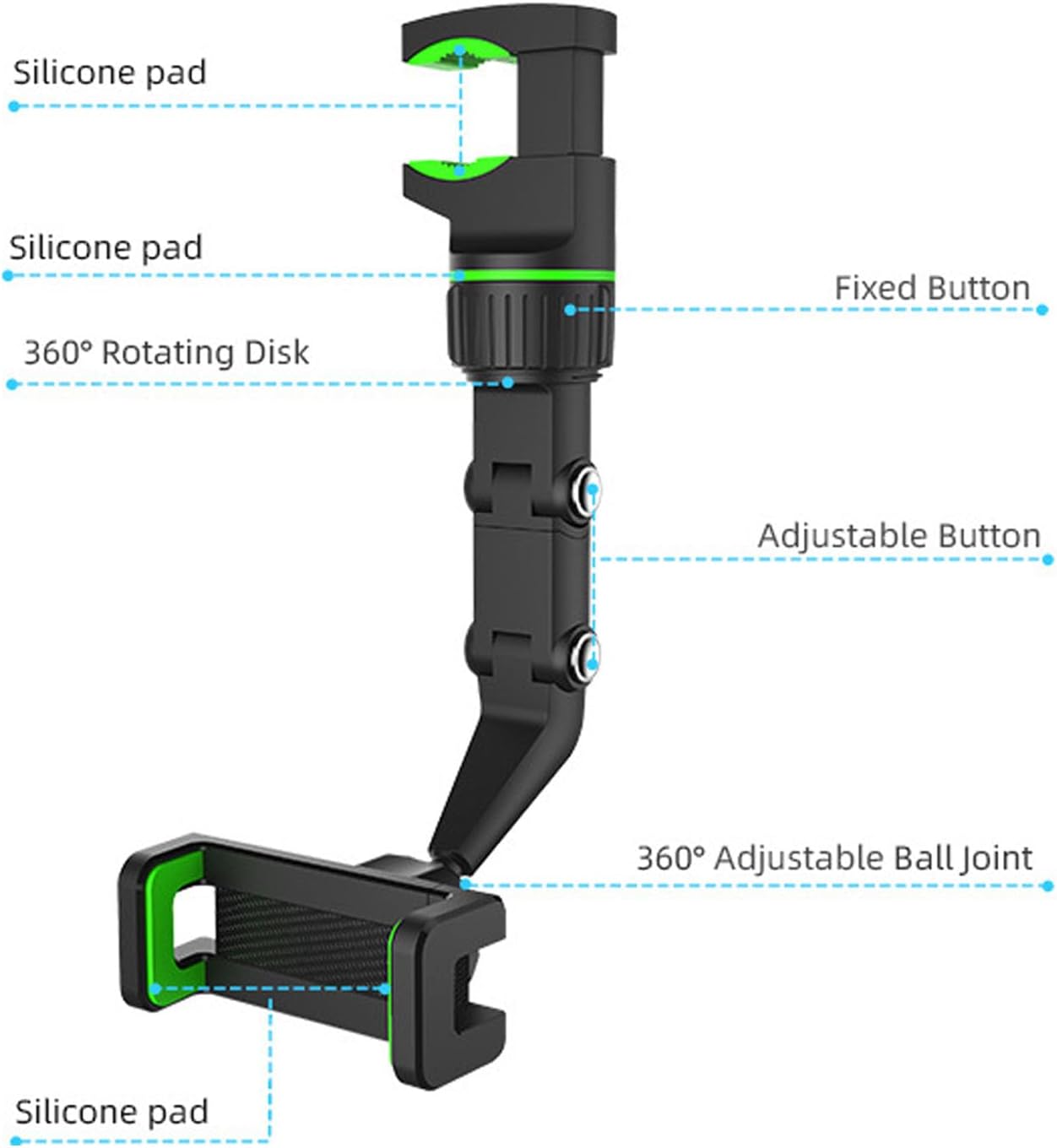 FlexiView Mount – Your Phone Always at the Perfect Viewing Angle!