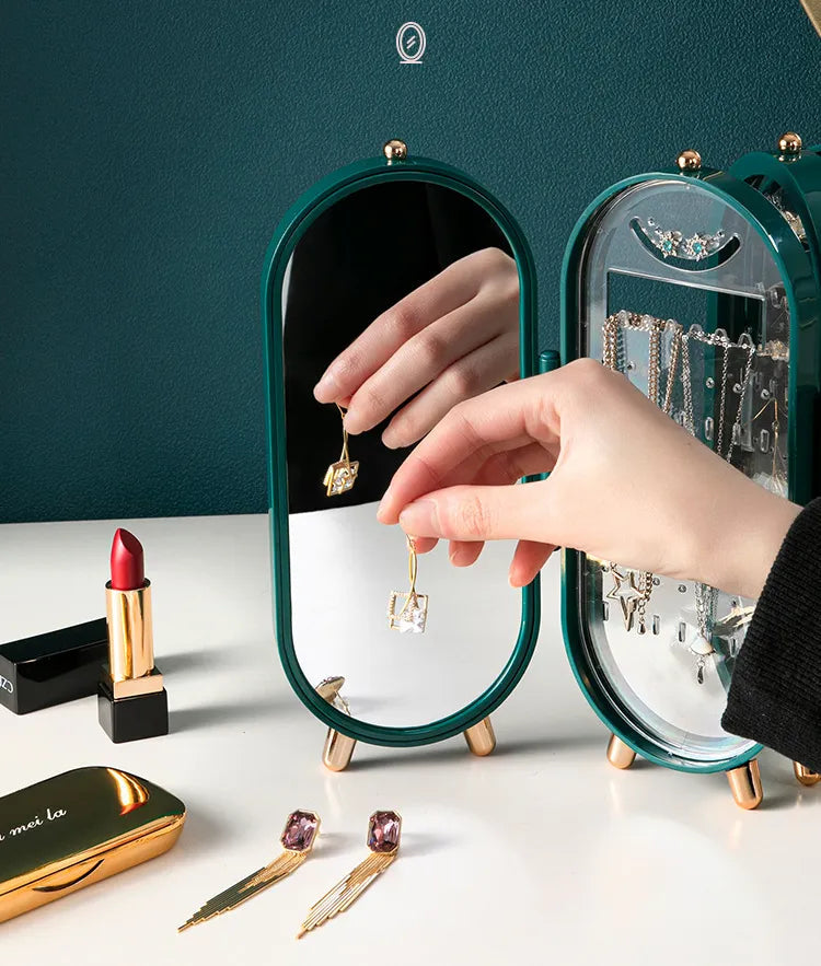 JewelEase – Elegant Jewelry Organizer for Home & Travel!