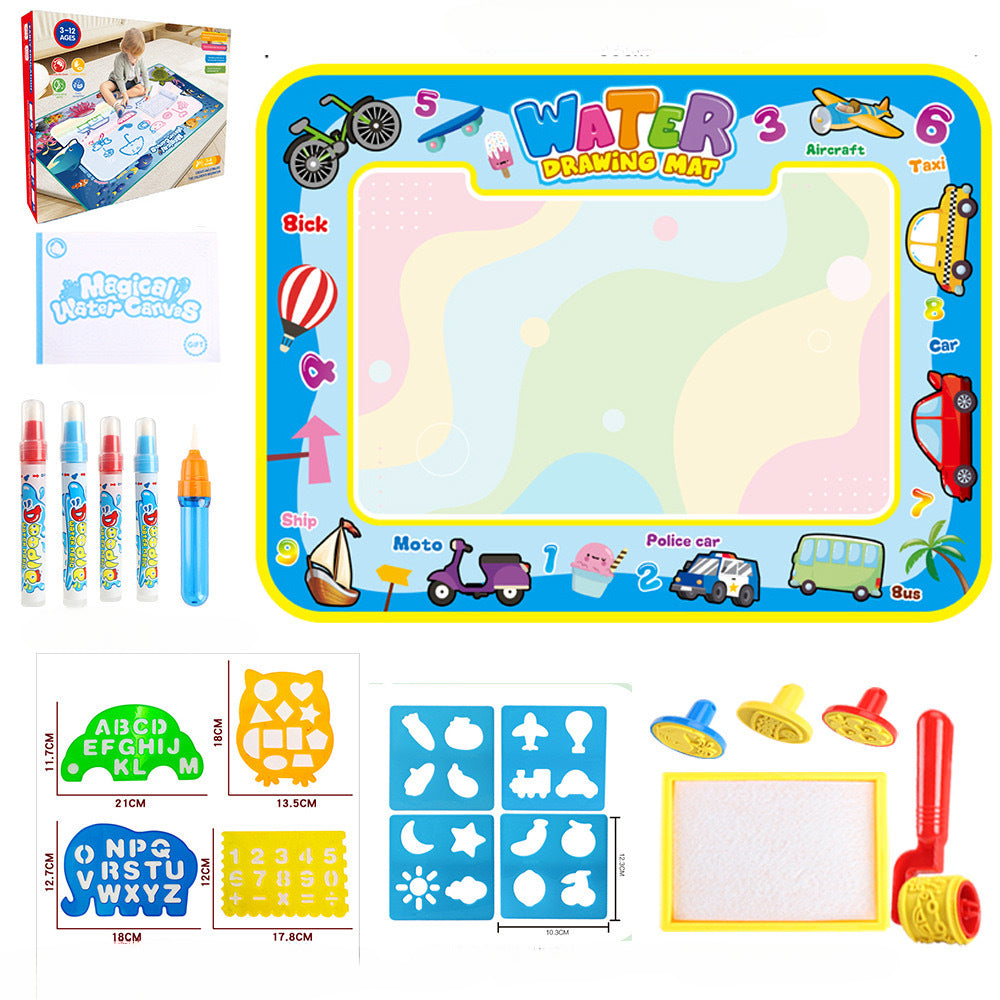 AquaDraw – Magical Water Drawing Mat for Mess-Free Fun!