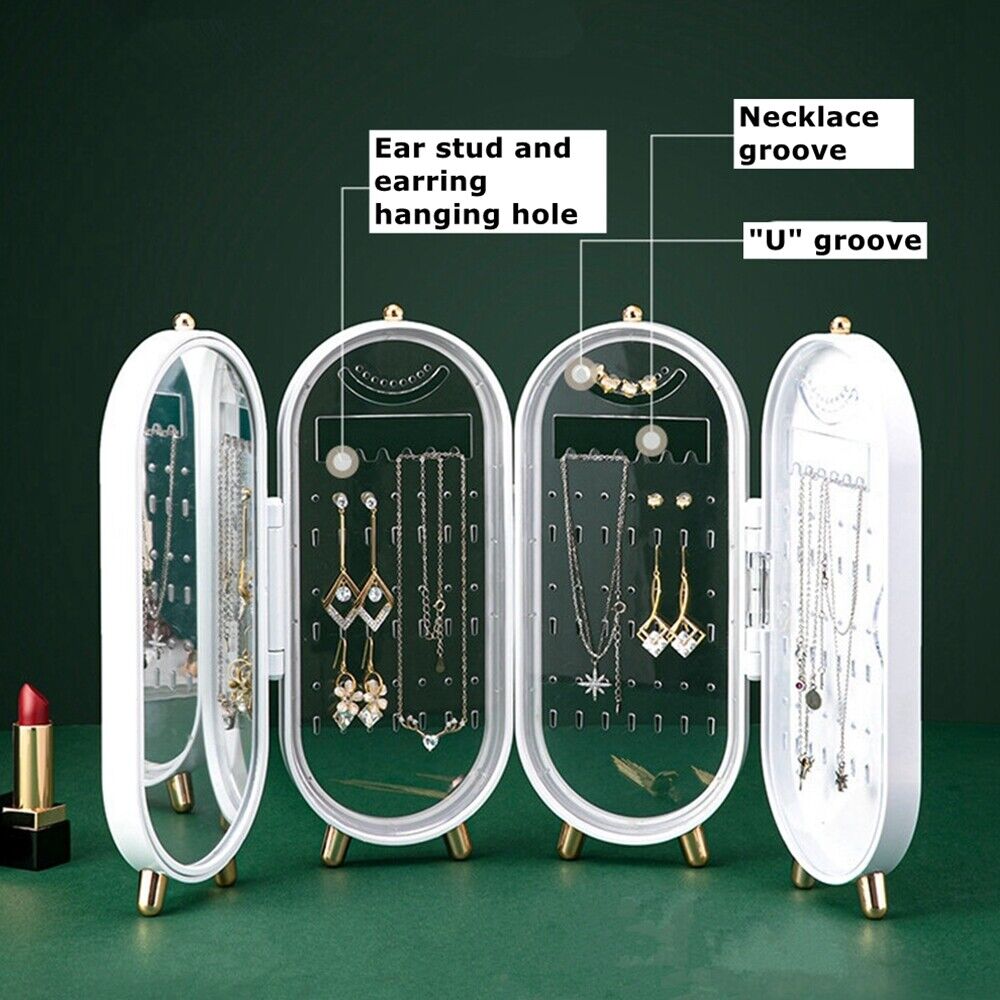 JewelEase – Elegant Jewelry Organizer for Home & Travel!