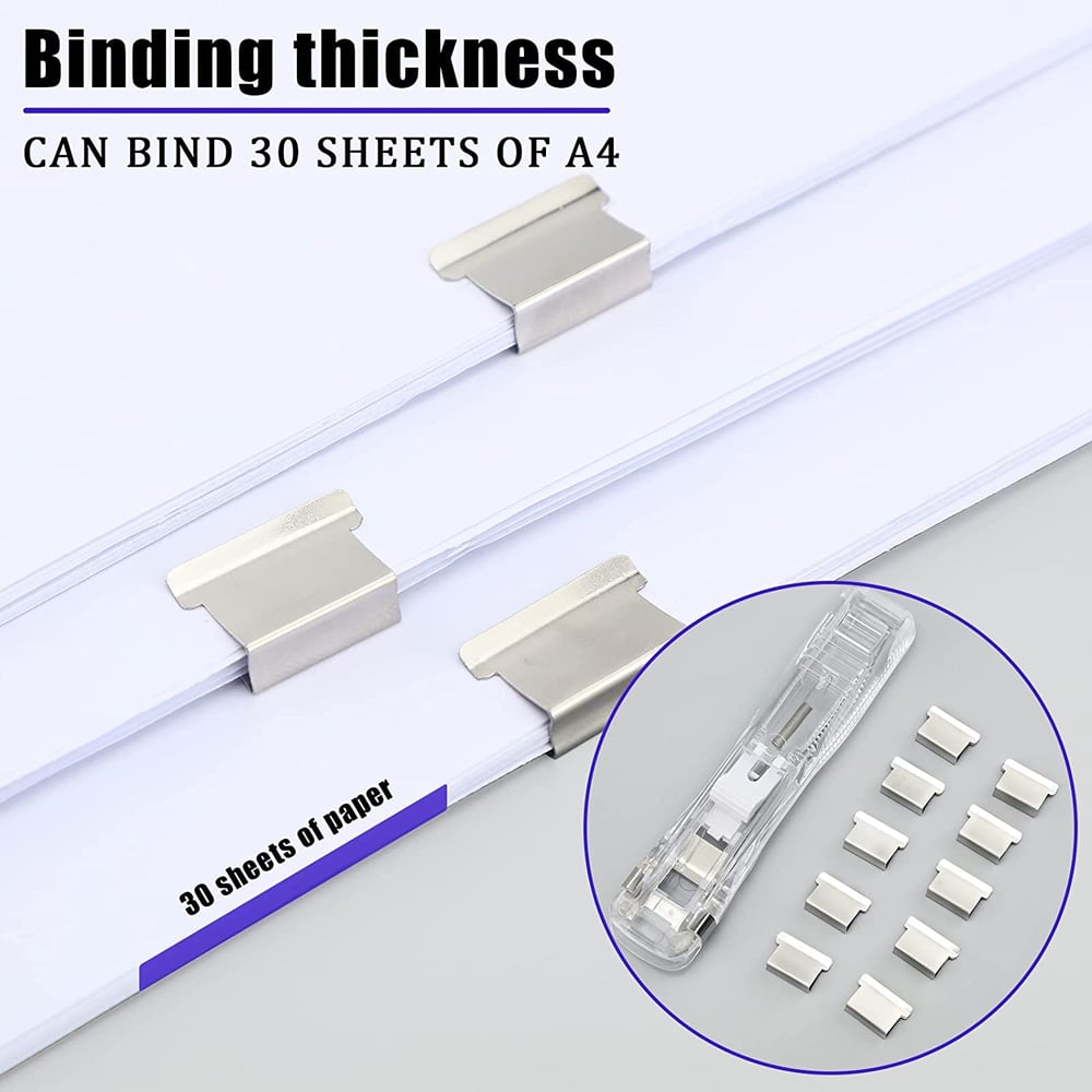 ClipPaper – Staple without holes & paper damage!