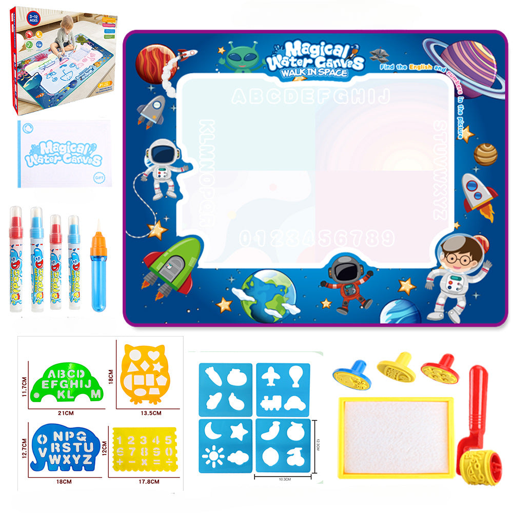 AquaDraw – Magical Water Drawing Mat for Mess-Free Fun!