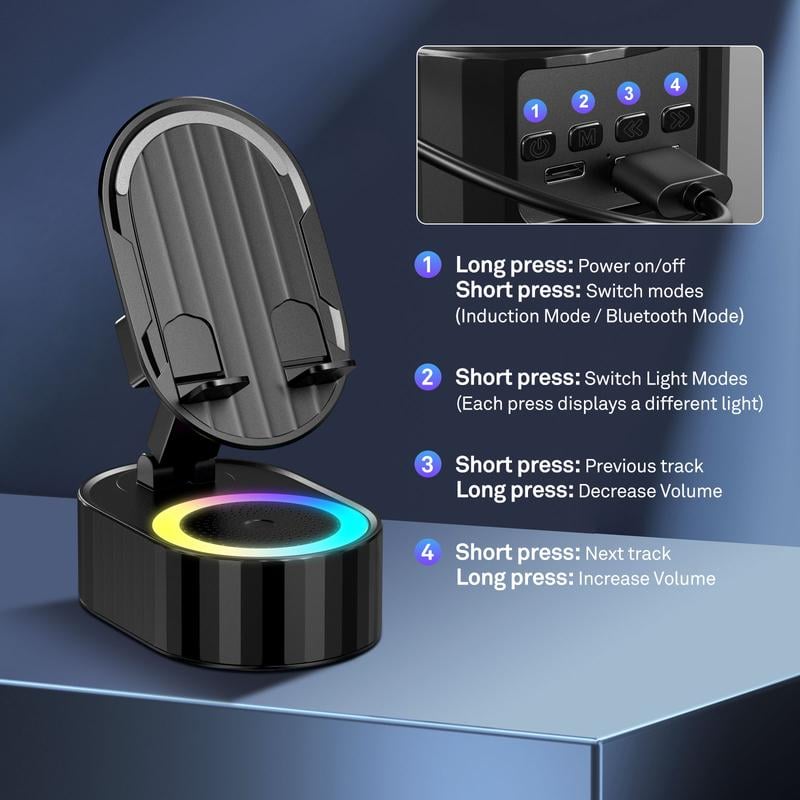 InnovaStand – The smart all-in-one phone stand with speaker