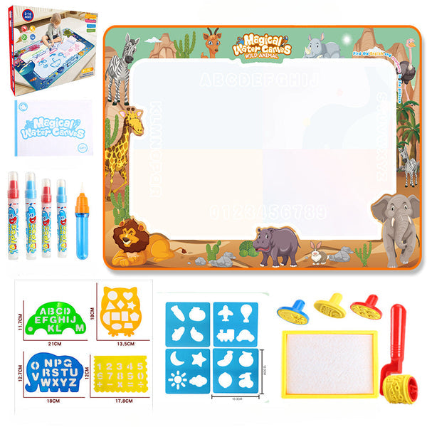 AquaDraw – Magical Water Drawing Mat for Mess-Free Fun!