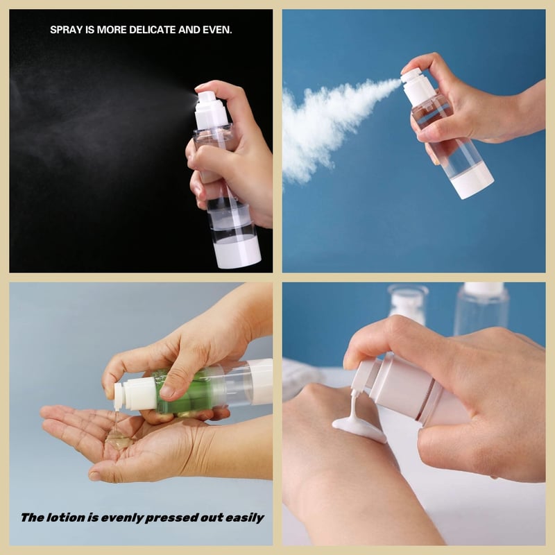 2+1 FREE | PurePump – Refillable Vacuum Pump Bottle for On-the-Go