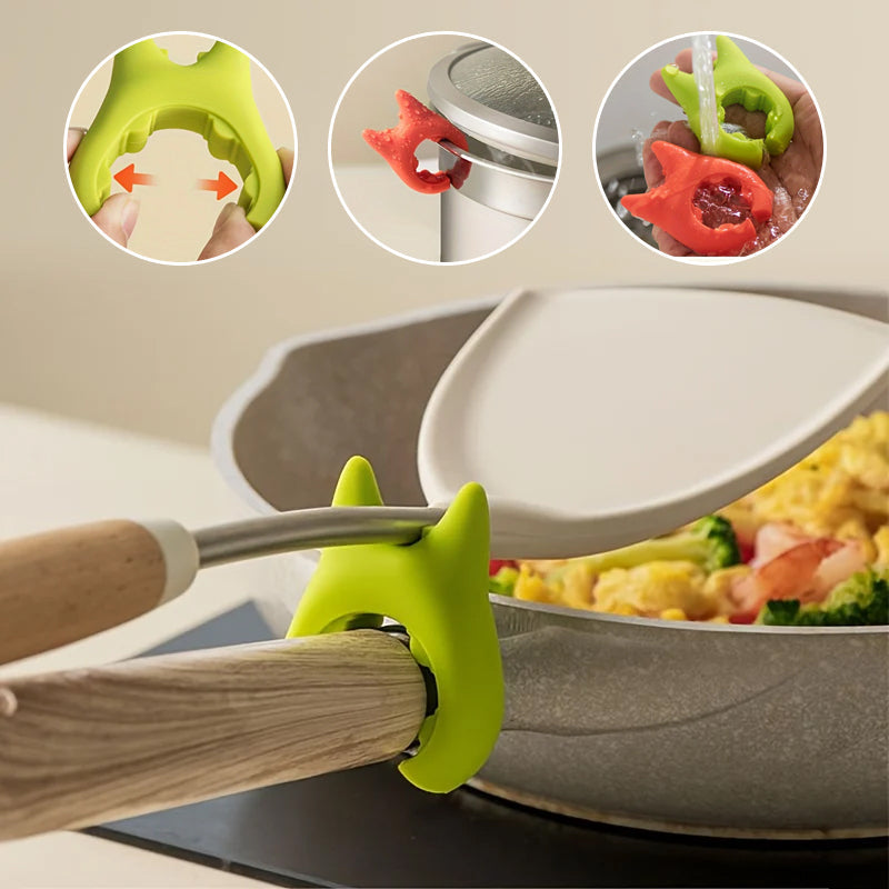 5+5 FREE | ClipSpoon – No More Mess While Cooking!