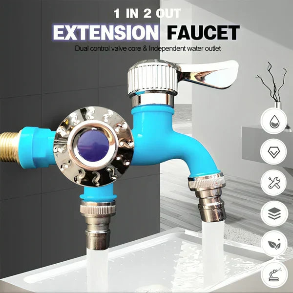 1+1 FREE | AquaDirekt – Makes Your Kitchen Faucet Twice as Useful!